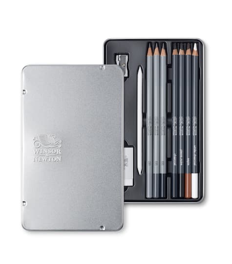 Winsor & Newton™ Studio Collection™ Sketching Pencil 10pc Tin Set
